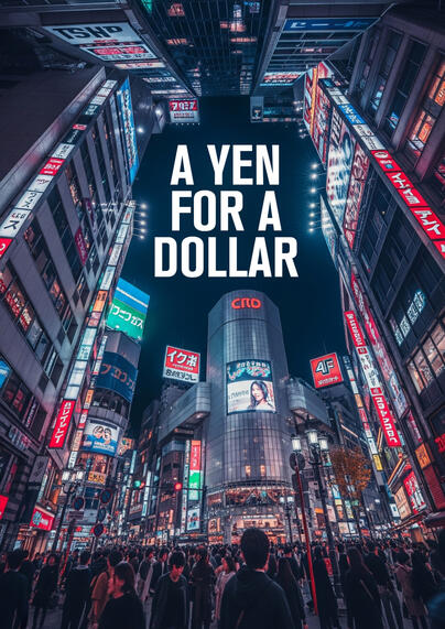 A Yen for a Dollar - Poster A Yen for a Dollar - Poster